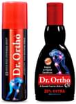 Dr Ortho Combo Pack of Pain Relief Oil 120ml & Pain Relief Spray 50ml
