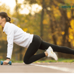 women doning exercice