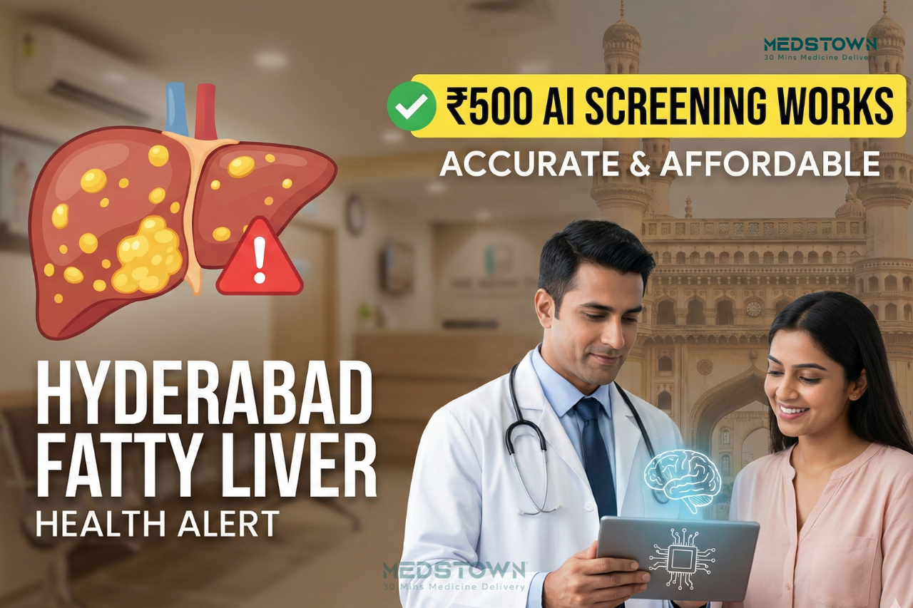 Health alert for fatty liver screening